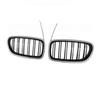 Front Racing Grille LED Light For BMW 5 Series F10 F11 F18 2010-2017 Gloss Luminous Kidney Double Slat W/Tuning Grill