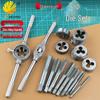 Metric Tap and Die Set with Wrenches and Tap Holders