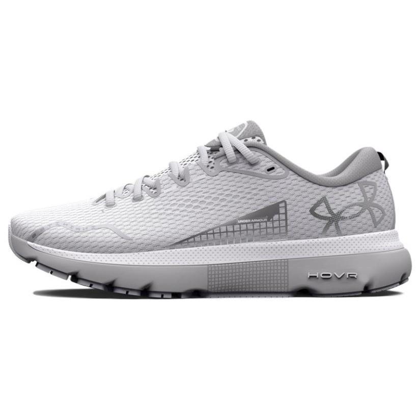 (WMNS) Under Armour HOVR Infinite 5  White Halo Grey  Women s 3026550-103 EU 36