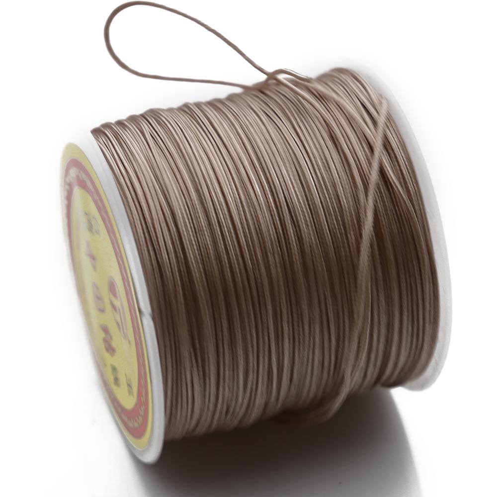 חוט ניילון 0.8 מ"מ חוט סיני קשר סיני חוט מקראמה צמיד שרשרת חוט שזור ל-DIY שרשרת שנדלה גדיל חרוזים יצירה