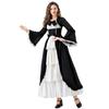 Cosplay Halloween Vintage Medieval Dress European Renaissance Multicolor Court Dress