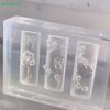Tulip Bouquet Transparent Nails Mold DIY Nail Art Decor 3D Silicone Nail Mold