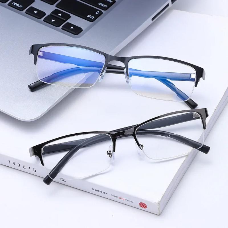 Intelligent Progressive Reading Glasses For Men Women Near And Dual-Use Anti Blue Light Automatic Adjustment Eyewear