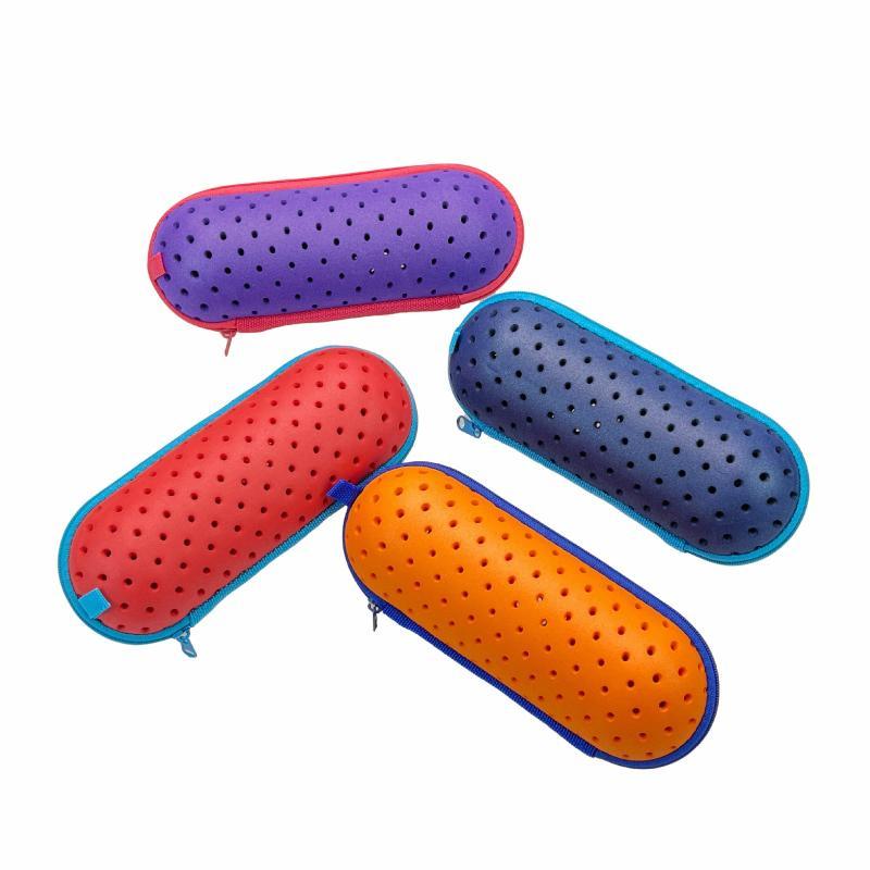 EVA Swimming Goggles Storage Box Soft Pressure-proof Breathable Lightweight Case for Sunglasses Outdoor Sports