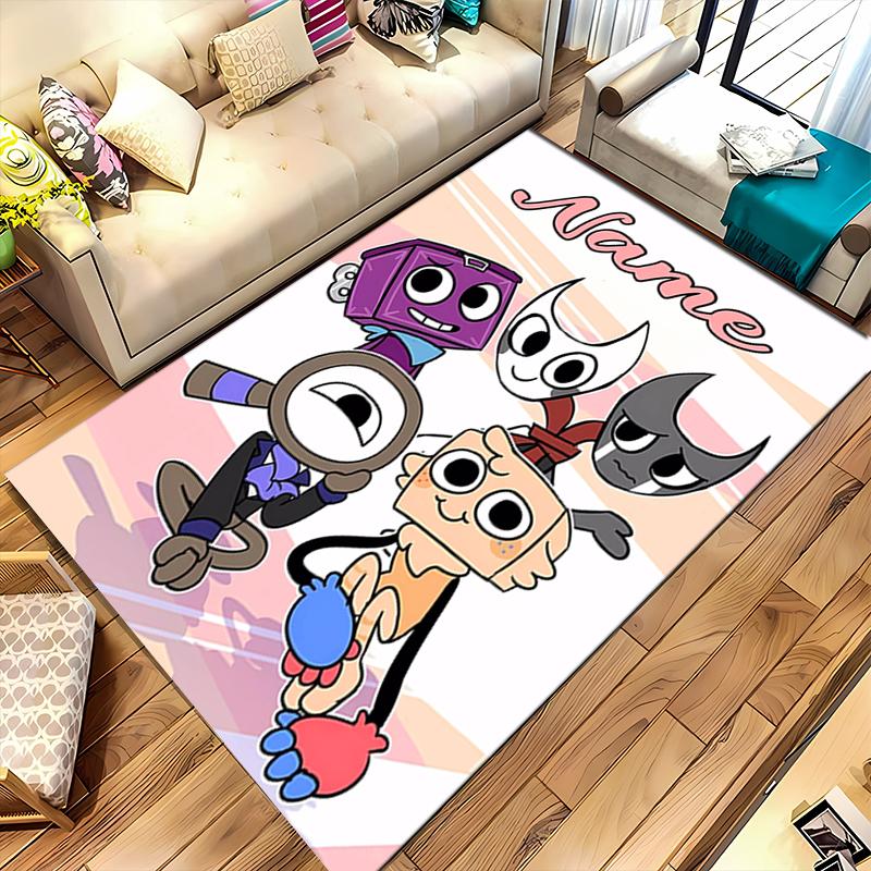 Custom Personalization Game Dandy's World Area Rug - Perfect For Kitchen, Bathroom,Laundry Room Decor Large Size Available,Gift All Seasons