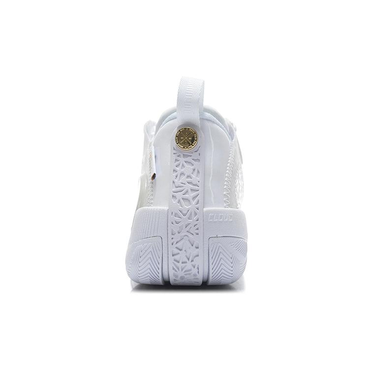 New LiNing Shadow 3 Anti Slip Wear Resistant Low Top Basketball Shoes White ABPS011-1