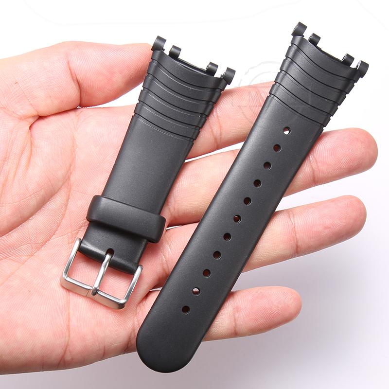 Rubber Strap Suitable for Suunto Vector Men's  Wristband Outdoor Sports Waterproof Watch Band Buckle Screw Tool