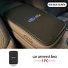 Car Armrest Box Mats Memory Foam Vehicle Arm Rest Pads For Ford Escort KA Flex Everest KA Expedition Falcon Fusion