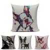 Premium Quality Boston Terrier French Bulldog Cushion Pillow Case For All Rooms