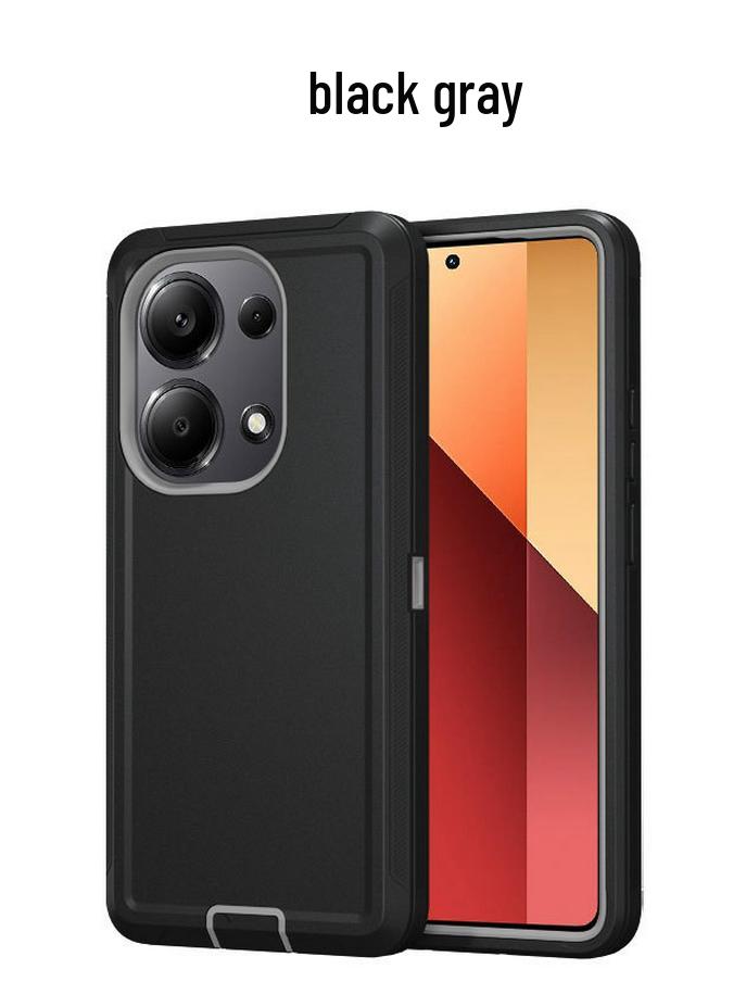 Redmi Note 13 Pro & POCO M6 Pro Anti-Drop Full-Coverage Protective Phone Case