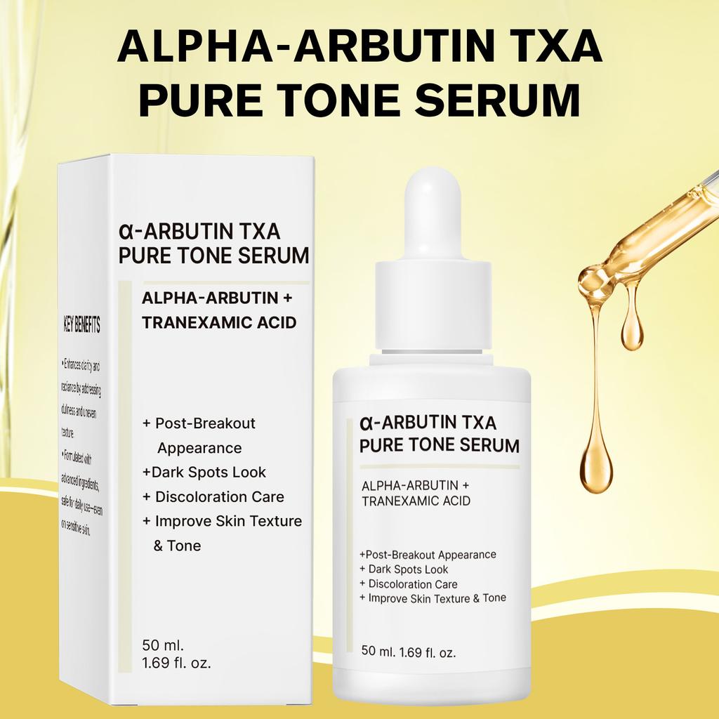 3PCS Alpha Arbutin Serum for Brightening Skin Tone, Dark Spot Corrector & Even Skin Tone, 30ml