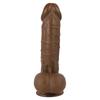 Women's Bathroom 5cm Thick Masturbator Liquid Silicone Simulation Penis Double-layer Dildo Adult Sex Products