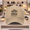 Grandfather Fishing Design Baseball Cap for Unisex and Women  Lightweight Adjustable Spring Summer Hat