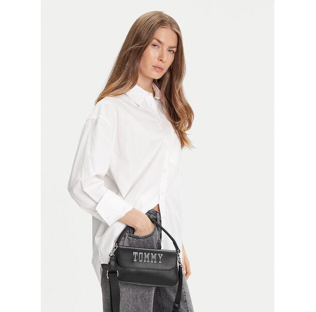 Сумка Tommy Jeans Tommy Jeans Tjw Everywhere Flap Crossover AW0AW17391 чёрный