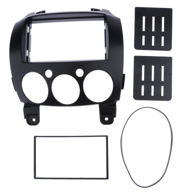 2 Din Car Audio Radio Stereo Fascia Frame Panel for Mazda 2 Demio 2007-2014