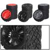 4 Pieces Tires Set 1/10 RC Rally Car Universal Upgrade Professional for XV01 XV02 DIY Modified