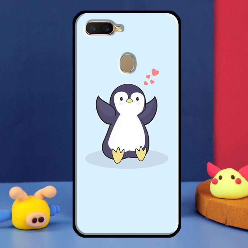 Pinguin Für Oppo A54 A57 S A78 A58 A98 A5 A9 A91 A15 A16 A17 A52 A72 A76 A96 A74 A94 A77 Handyhülle