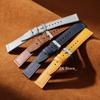 22mm 20mm Leather Strap for Samsung Galaxy Watch 6 5 4 40mm 44mm Gear Band Vintage Bracelet for Xiaomi Redmi Watch 3 Active/Lite