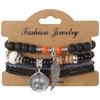 Bohemian bracelet creative tassel multi-layer beaded bracelet