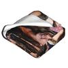 Harrystyles Blanket Soft Warm Flannel Throw Blanket Bedspread for Bed Living room Picnic Travel Home Couch