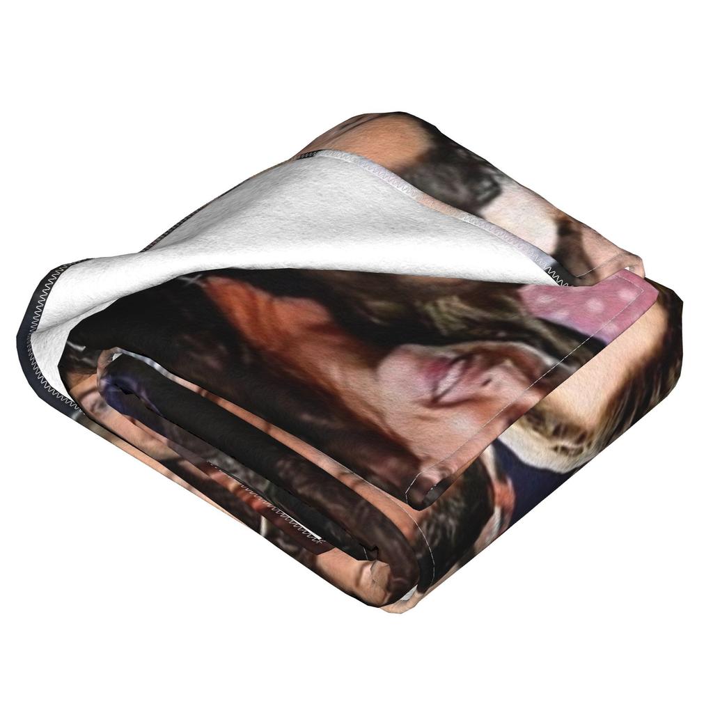 Harrystyles Blanket Soft Warm Flannel Throw Blanket Bedspread for Bed Living room Picnic Travel Home Couch