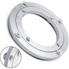 1 Pack 6 Inch Aluminium Alloy Turntable Bearing Lazy Sn Bearing Swivel Turntable for Table with Rotating Turntable Ring(6 Inch)