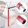 Adapter Set Shower Valve Wrench Bar Handle Tap Wrench Faucet Repair Tool  Bathroom Installation