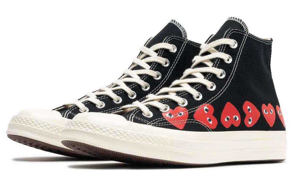 Chuck 70 Comme des Garçons Play x Chuck 70 Converse High 'Multi Heart - Nero' A08147C