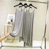 Women's Plus Size Cotton Slip Dress - Loose, Slimming, Comfortable Summer Wear