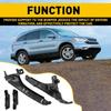 Set of Front 4 Bumper + Headlight Support Brackets For 2007-2011 Honda CRV CR-V