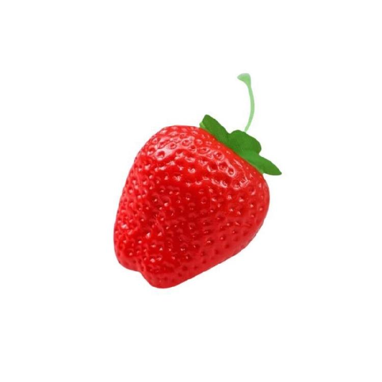 10Pcs Artificial Strawberry Models Realistic Simulation Fruit Decoration for Home Wedding Decoration Shop Window Display