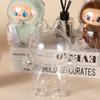 Bubble Mart Transparent Cover Labbubu Lab Generation Protective Mask Sitting Party Transparent Protective Case