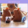 Plush Toy Keychain With Wagging Tail Super Soft Pp Cotton Bag Charm Gift For Kids