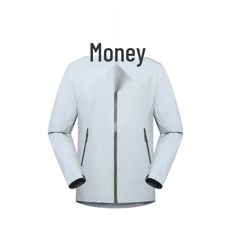Unisex Windproof Hooded Softshell Windbreaker - Lightweight Outdoor Jacket for Spring & Autumn