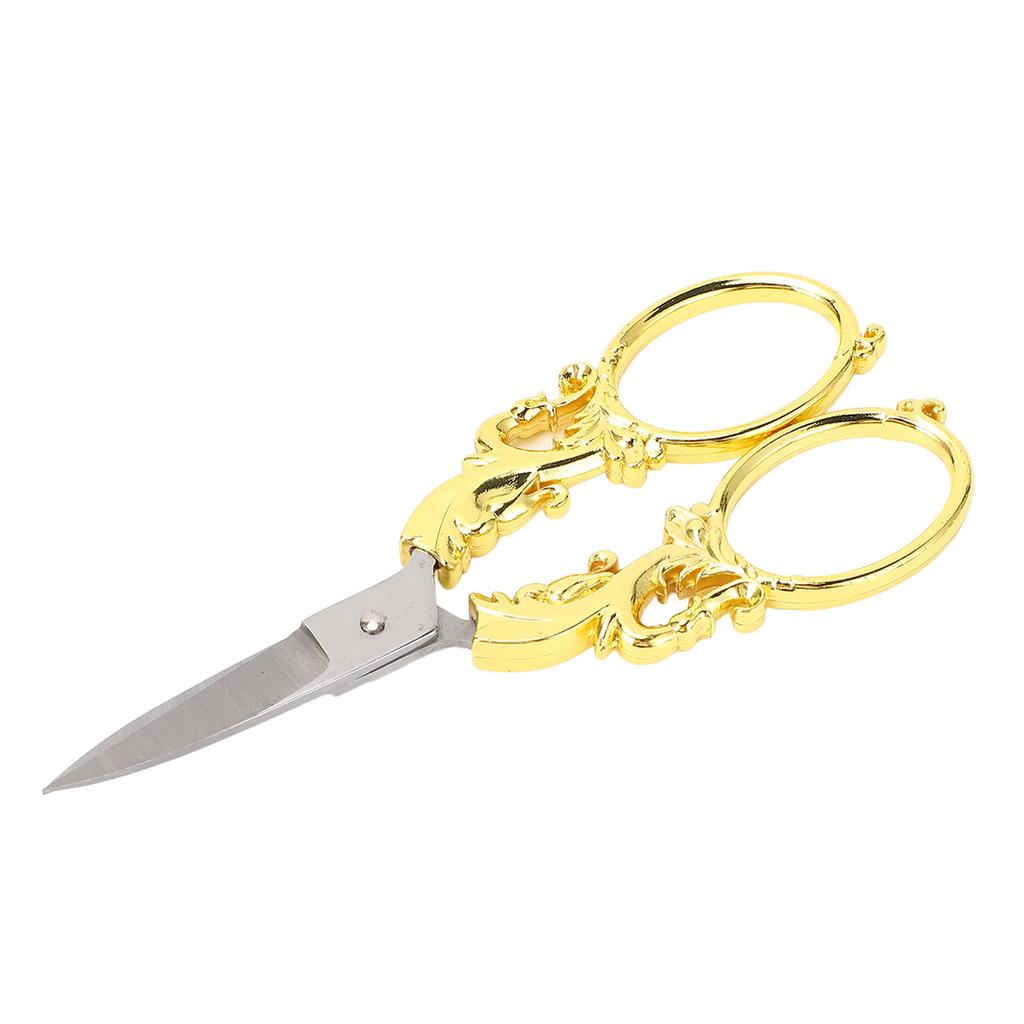Embroidery Scissors Retro Stainless Steel Multifunctional Portable Scissors Shear Sewing Supplies
