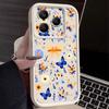 Blue Butterfly Floral Pattern Case For Xiaomi 14T 13T 11T Pro Funda Redmi Note 14 13 Pro 5G 4G 12 11 Shockproof Bumper Silicone Cover