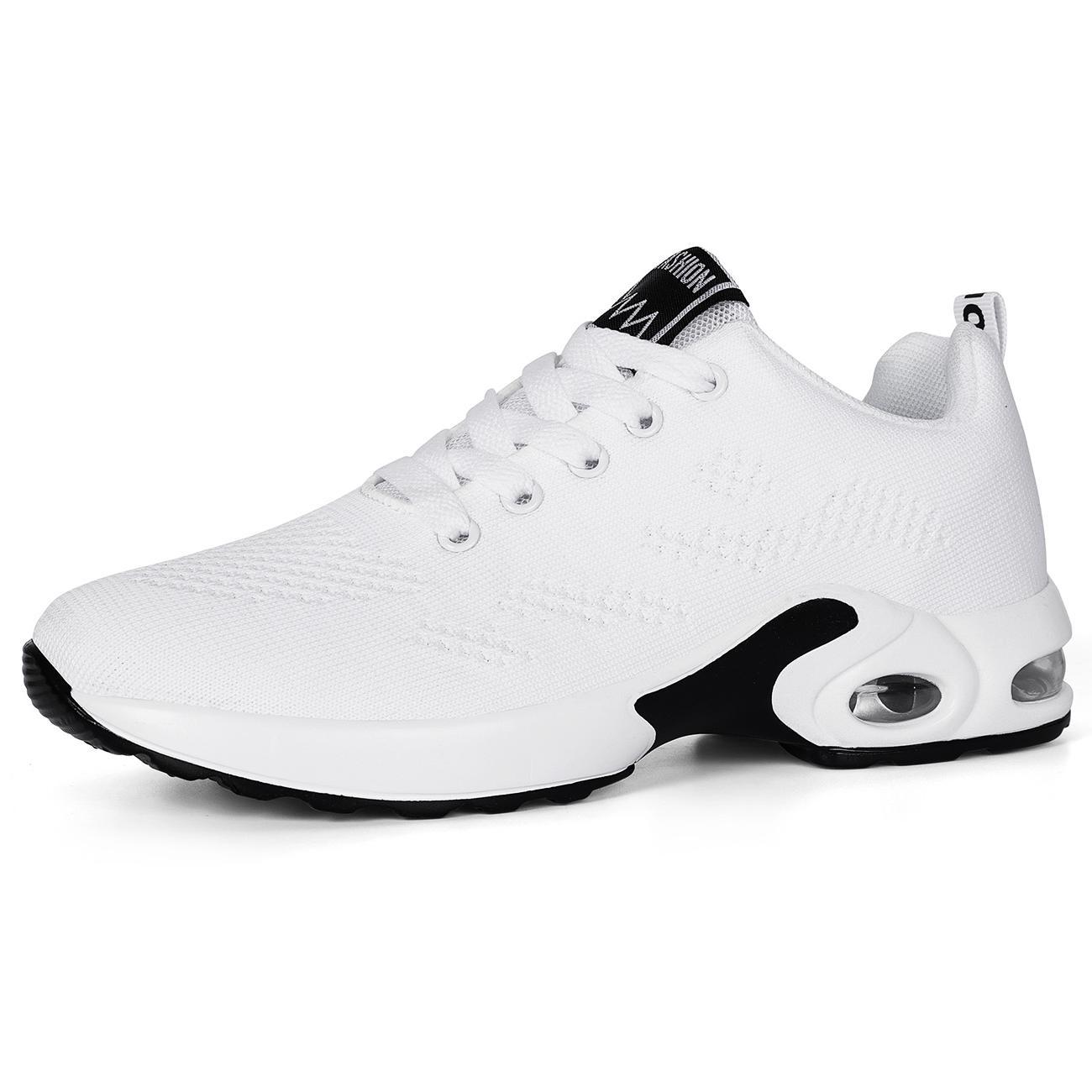 

Cross-border hot-selling spring new dense net fly-woven women s shoes Korean version of versatile comfortable casual shoes women s large-size 35 білий