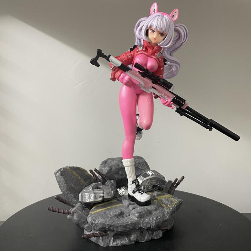 NIKKE gun victory Muse figure, Alice beautiful girl animation peripheral two-dimensional ornament gift