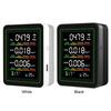 5-in-1 Indoor Air Quality Monitor Temperature Humidity Detector CO2 TVOC HCHO Tester Air Quality Tester for Home Office