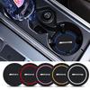 GZB4   2Pcs Silicone Car Water Cup Coaster Pad Anti-slip Cup Mat For Mercedes Benz AMG W203 W205 W206 W211 W212 W220 W201 W210 Sticker