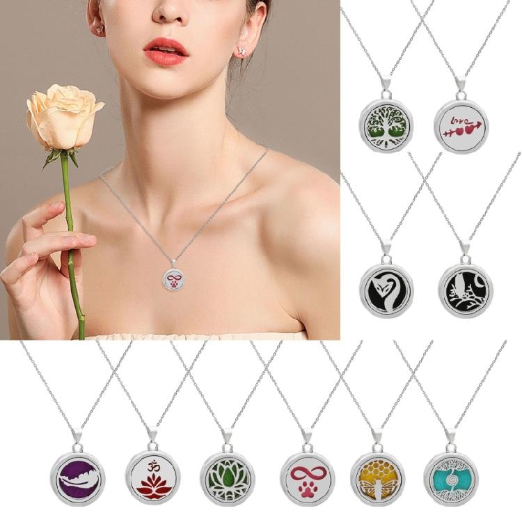 Unique Trees Of Life Essential Oil Diffuser Necklace With Long Lasting Fragrances Capability for Fashion Forward Women