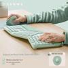 Combo de Teclado e Mouse Sem Fio Ergonômico SANWA