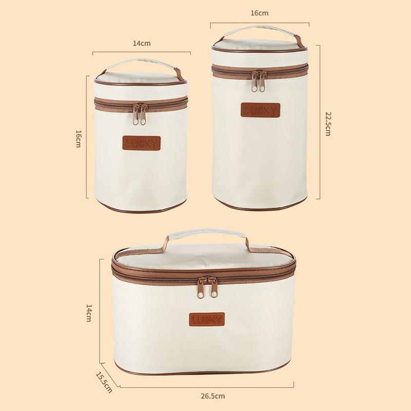 1Set Lunch Box Portable Insulated Lunch Container Set Stackable Bento Stainless Steel Lunch Container