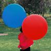 18-Inch Thickened Explosion-Proof Round Balloon for Kids - Lawn, Park, and Decoration Use