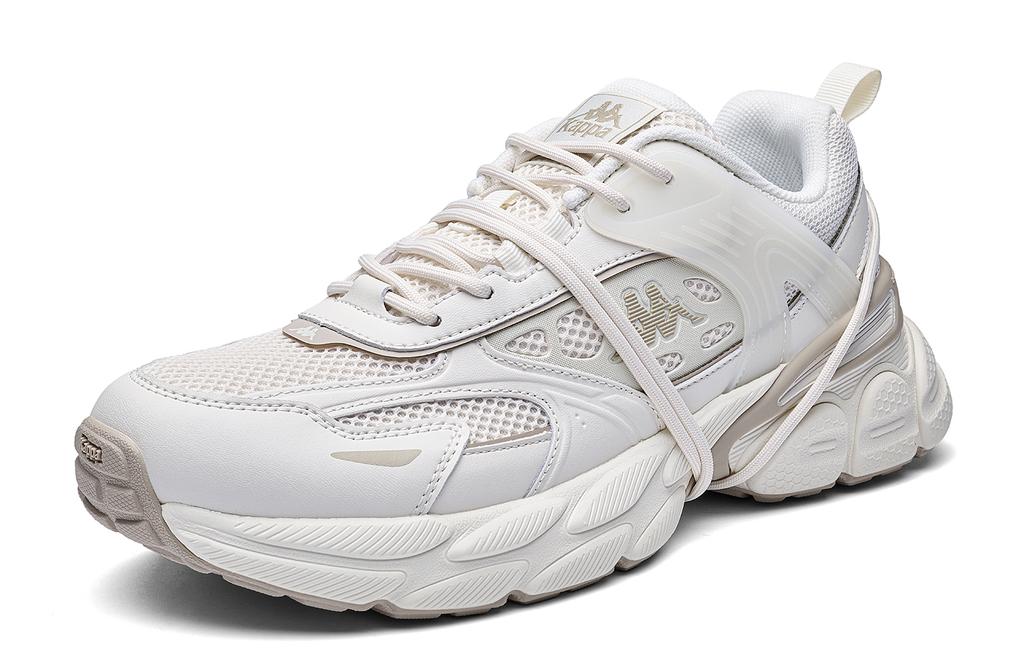 Men's Sneakers Kappa Back to Back Slip Resistant Abrasion Resistant Low top Chunky Sneakers Unisex Heron
