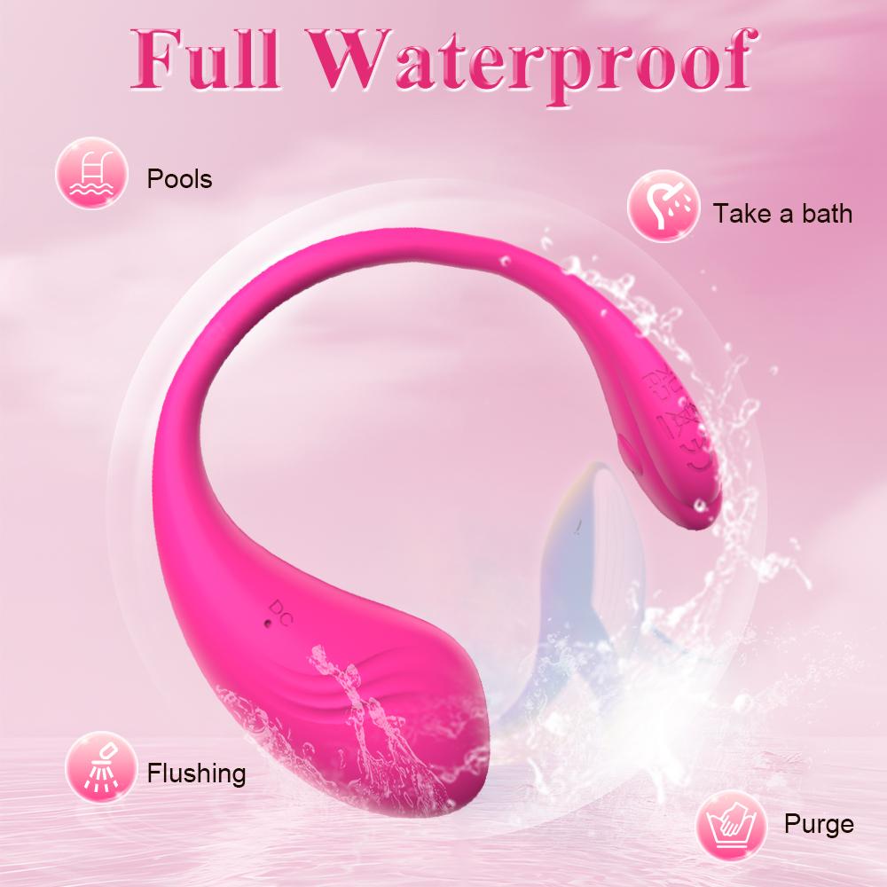 Bezdrátový Bluetooth G Spot Vibrator pro ženy Dildo APP Dálkové ovládání Wear Vibrační Vajíčko Clit Dámské kalhotky Sexuální hračky pro dospělé