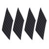 256pcs Quadrilateral Shape Tactile Sticker Set Silicone Braille Stickers Bump Dots for Visually Impaired 10mm Diameter