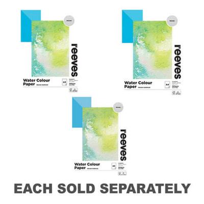 Reeves Aquarellpapier Rau 300 g/m² (12 Blatt)