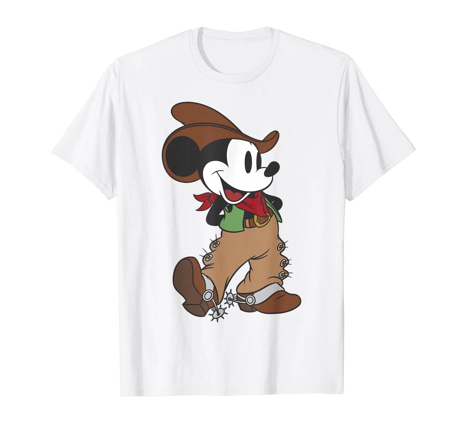 Disney Mickey Mouse Cowboy Costume T-Shirt_ 2XL