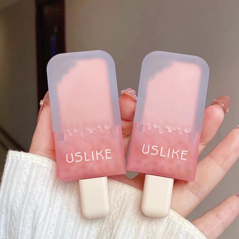 USLIKE Ice Cream Lip Glaze - Matte Velvet, Long-Lasting, Trendy Lipstick for Women
